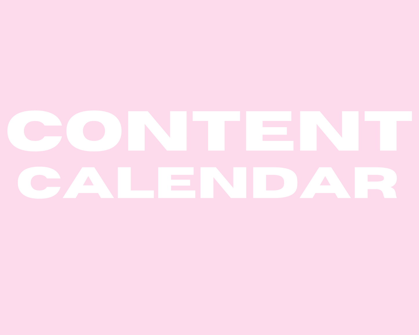 Social Media Content Planner