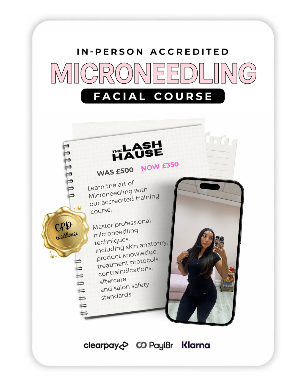 In Person Accredited Micro-needling Course