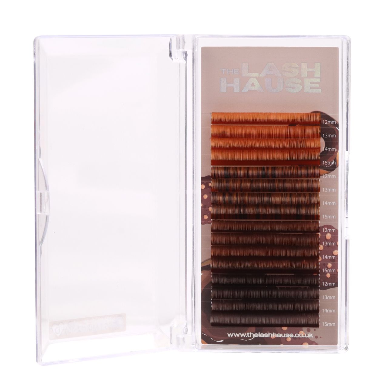 Brown Shades Tray 0.05 D 1215mm The Lash Hause
