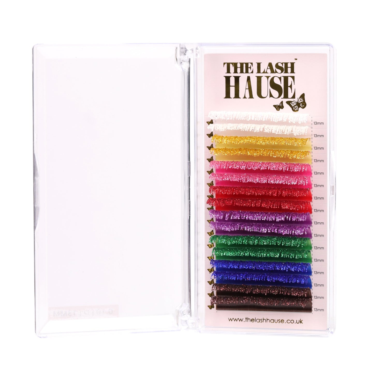 Multi Colour Glitter Lashes