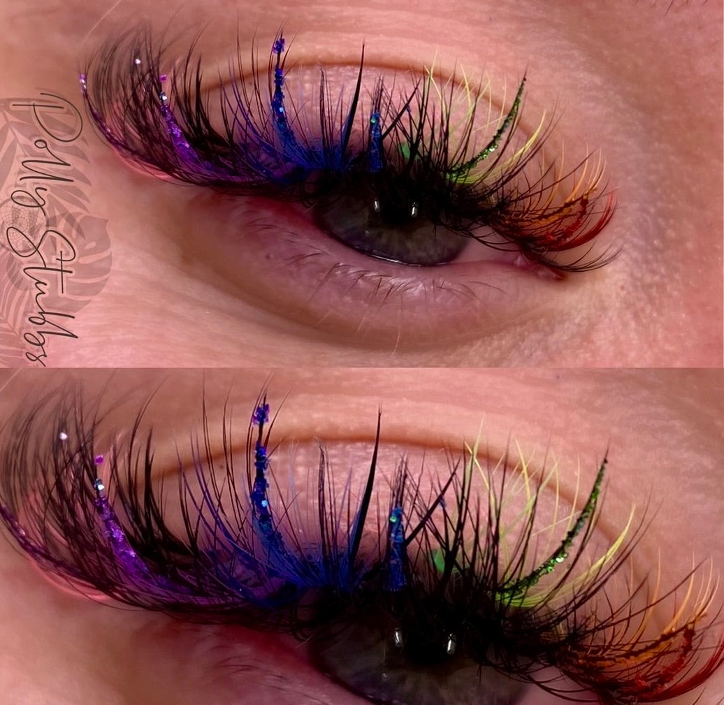 Rainbow Lashes