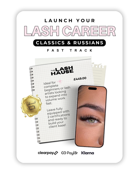 Russian Volume & Classic Eyelash Extension Training Fast Track