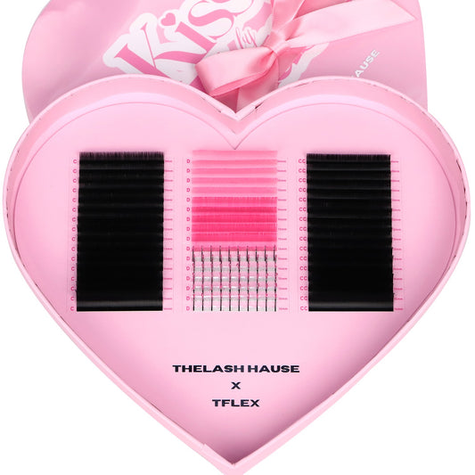 Kisses by Kush: Valentine's Lash Extension Tray Collection