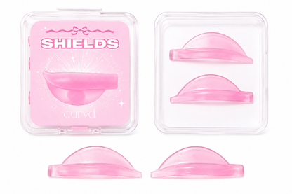Hybrid L Curl Glueless Sheilds