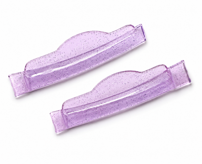 Purple Glitter Ascending Glueless Korean Lash Lift Shields