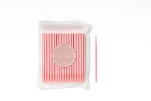 CURVD - Pink Micropore Brushes