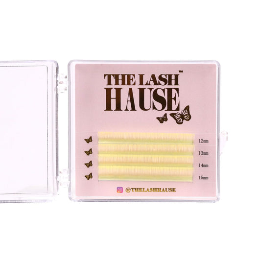 Mini Colourful Lashes Pastel Yellow