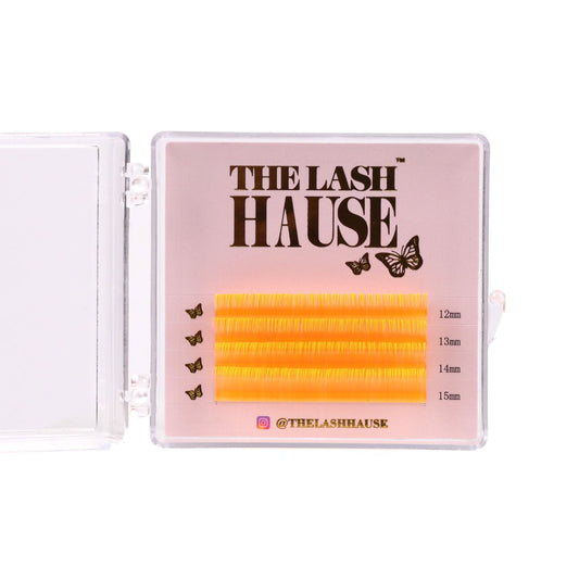 Mini Colourful Lashes Neon Orange