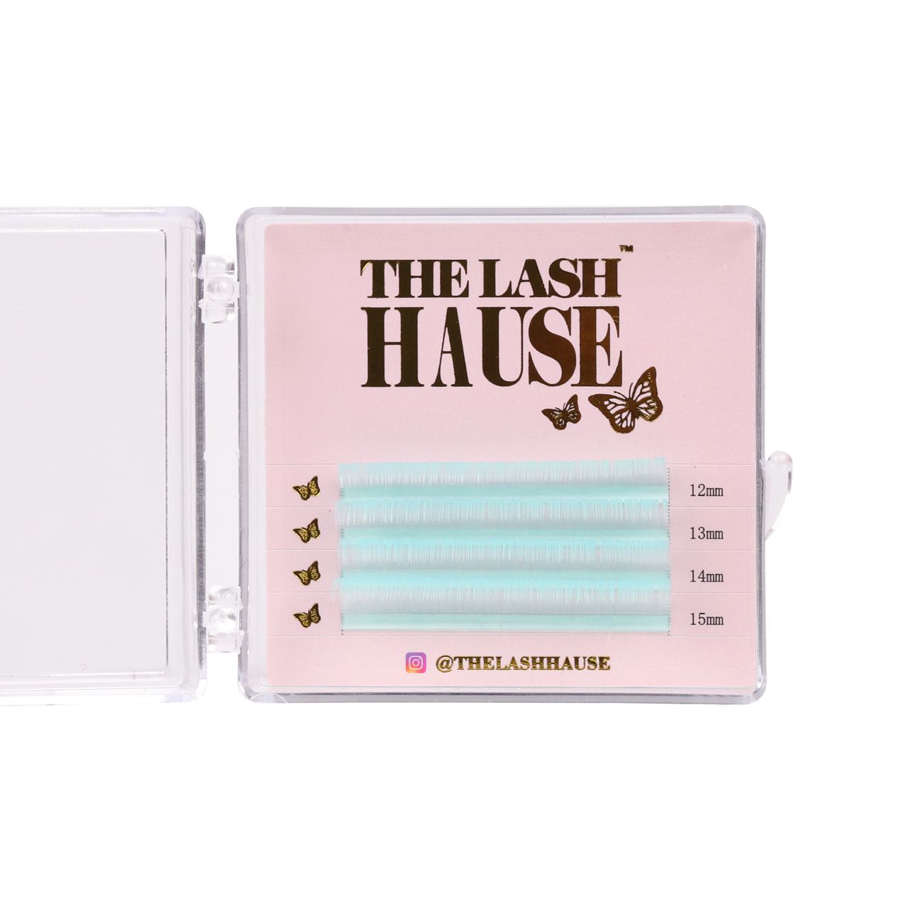 Mini Colourful Lashes Light Pastel Blue