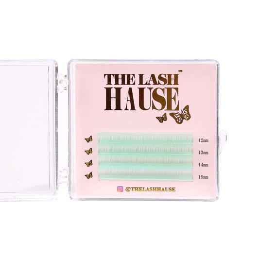 Mini Colourful Lashes Pastel Green