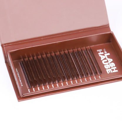 Medium Brown Eyelash Extensions