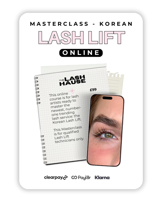 Online Korean Lash Lift Masterclass