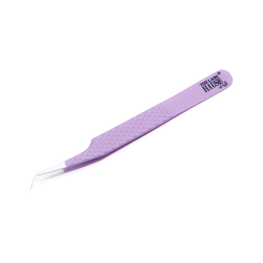 Purple Luxury Curved Tweezer