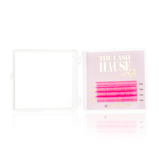 Mini Colourful Lashes Hot Pink Blend
