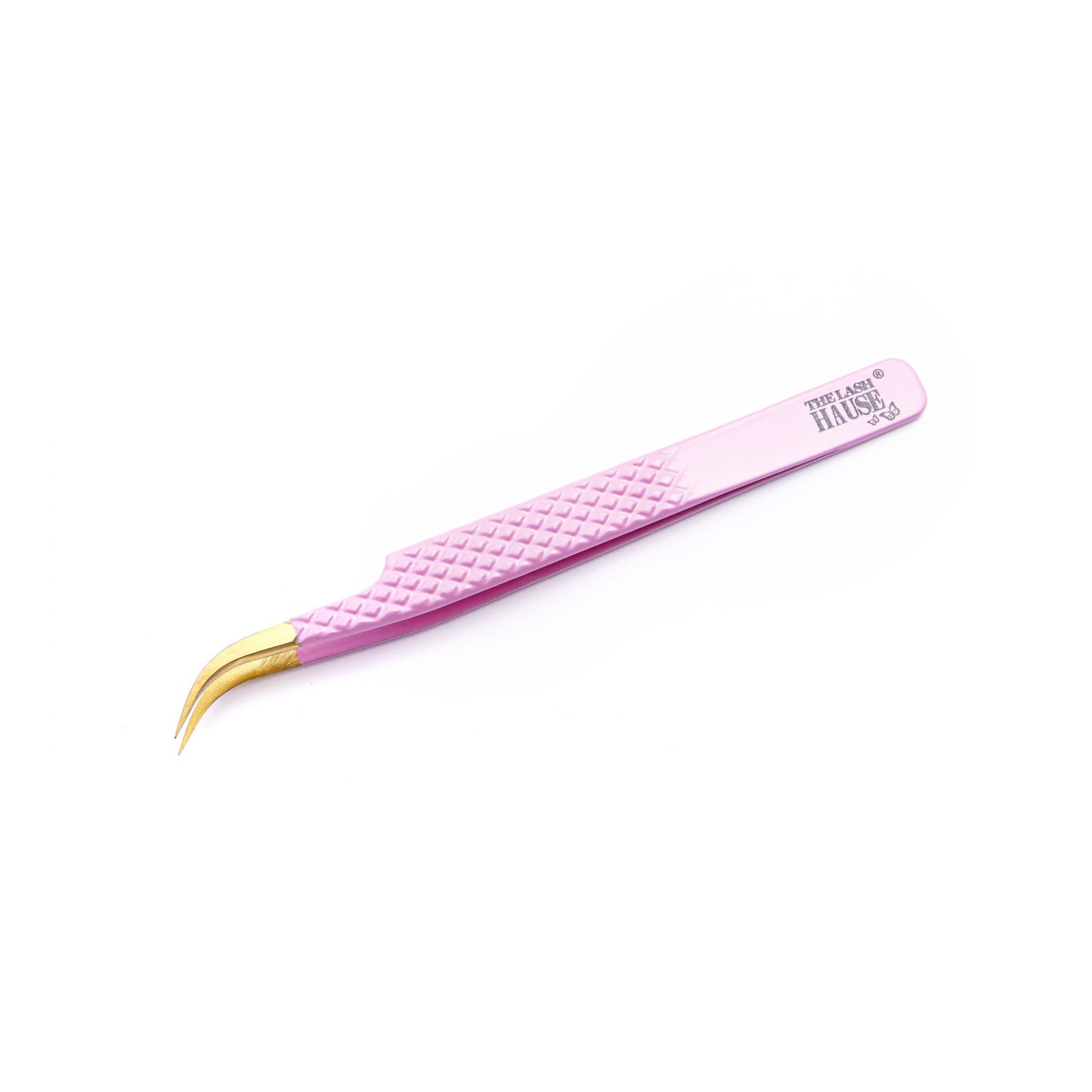 Luxury Perfect Fanner Tweezer - PINK & GOLD