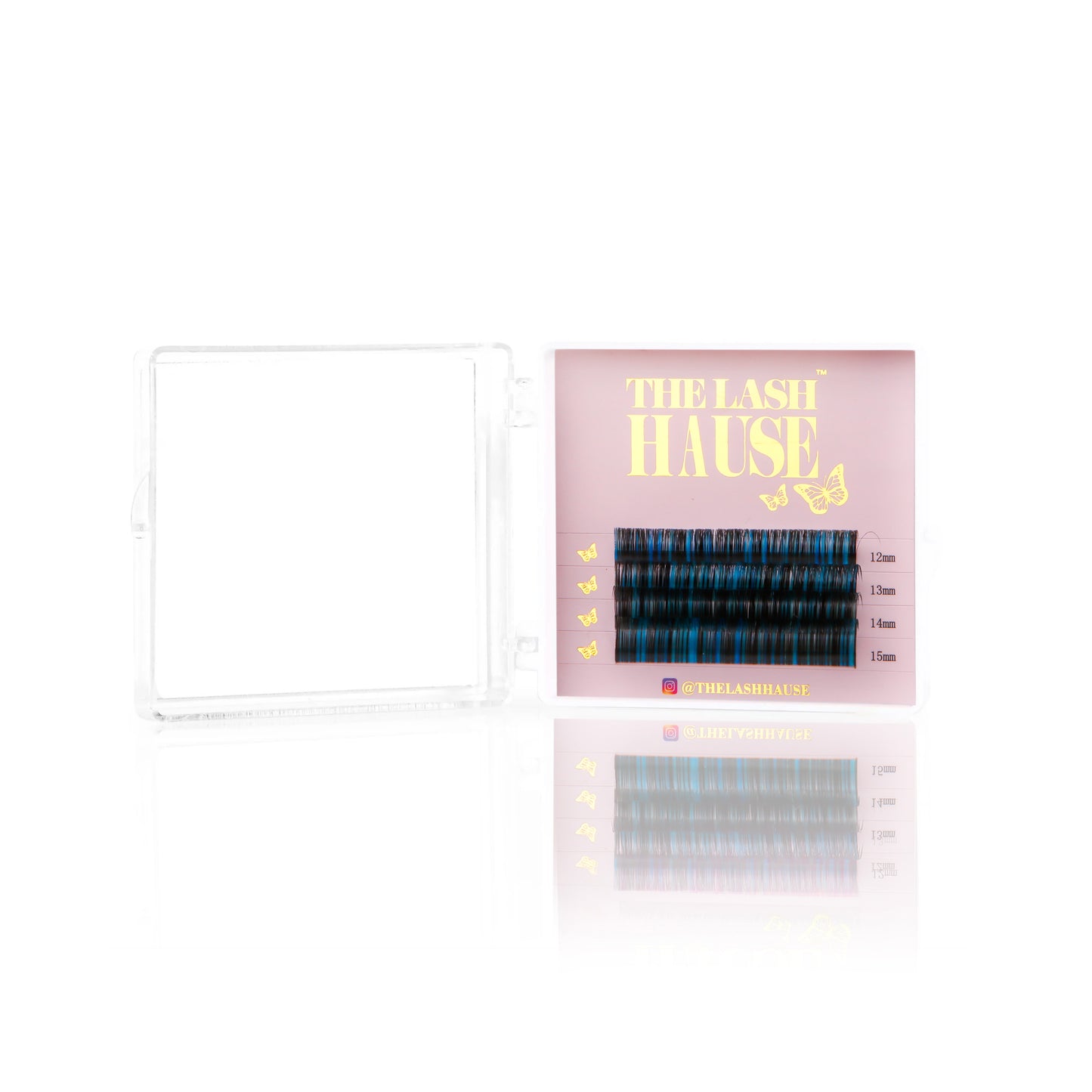 Mini Colourful Lashes Black & Blue Blend